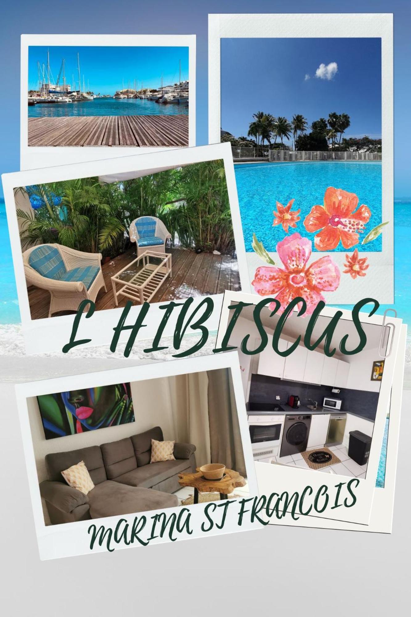 생프랑수아 L'Hibiscus 빌라 외부 사진